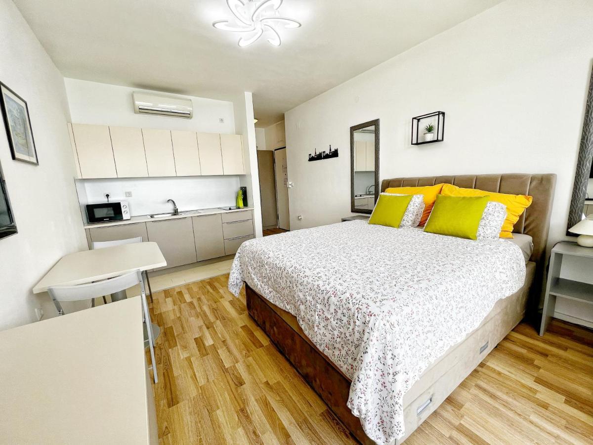 Studio Apartma Pag Blue Ocean 1 With Sea View Đảo Pag Ngoại thất bức ảnh